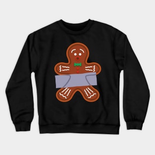 Duct Tape Gingerbread Cookies Crewneck Sweatshirt